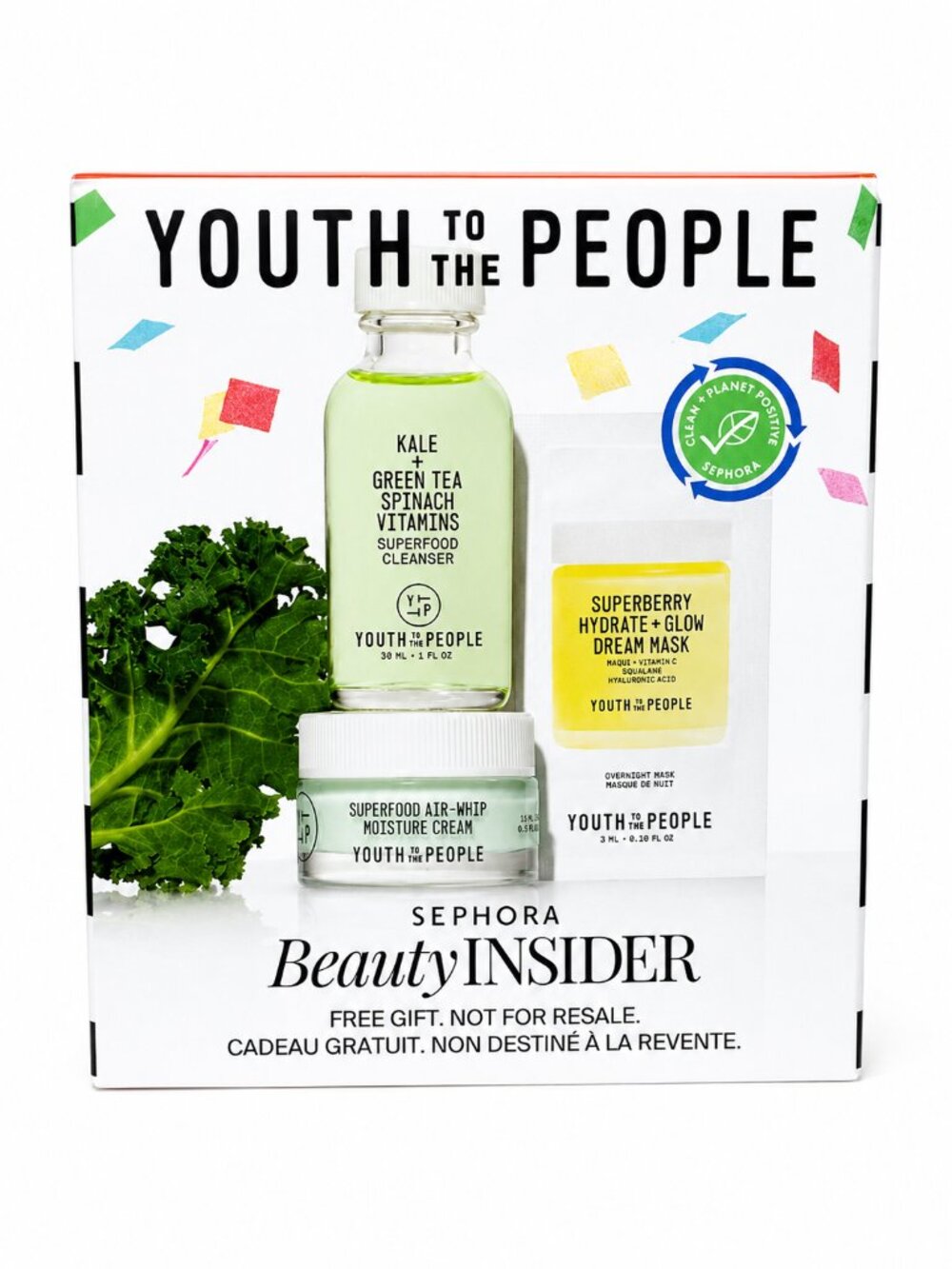 Youth To The People Skincare Set of 3 - NIB
